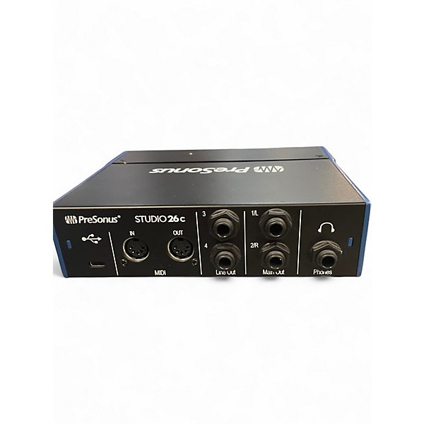 Used PreSonus STUDIO 26C Audio Interface