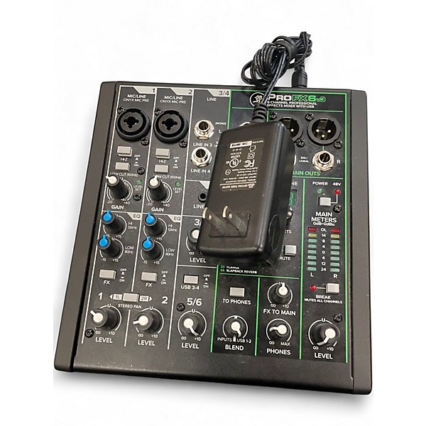 Used Mackie PROFX6v3 Unpowered Mixer