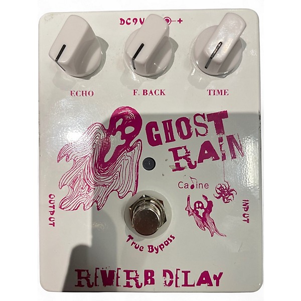 Used Caline CP41 Reverb Delay Effect Pedal