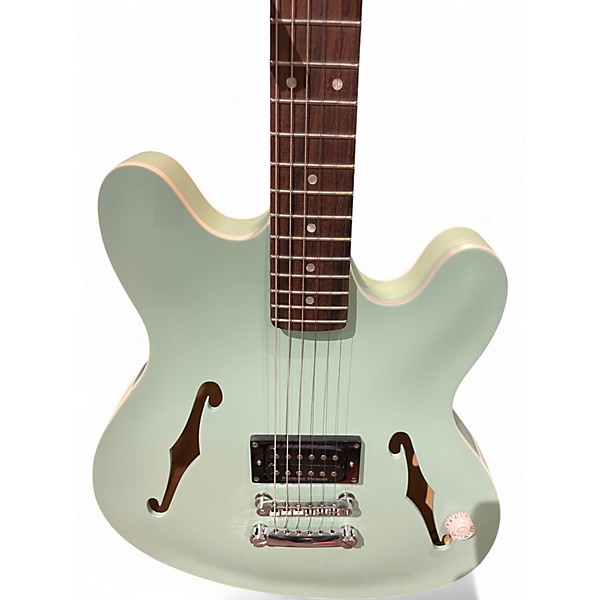 Used Fender TOM DELONGE SIGNATURE STARCASTER Seafoam Green Hollow Body Electric Guitar