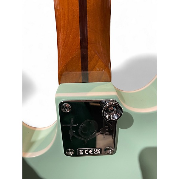 Used Fender TOM DELONGE SIGNATURE STARCASTER Seafoam Green Hollow Body Electric Guitar