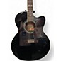 Used Epiphone SJ 18SCE Black Acoustic Electric Guitar