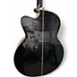 Used Epiphone SJ 18SCE Black Acoustic Electric Guitar