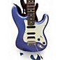 Used Squier Contemporary Stratocaster Blue Metallic Solid Body Electric Guitar