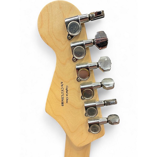 Used Squier Contemporary Stratocaster Blue Metallic Solid Body Electric Guitar