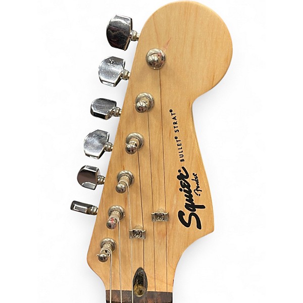 Used Squier Bullet Stratocaster HSS Aztec Gold Solid Body Electric Guitar