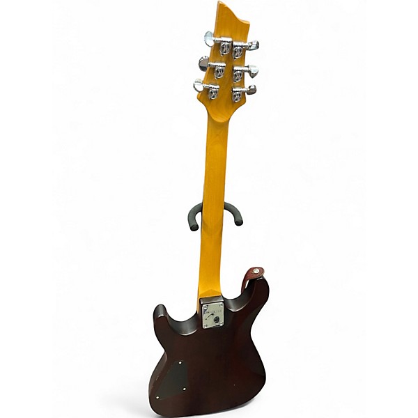 Used Schecter Guitar Research Omen 6 Satin Red Solid Body Electric Guitar
