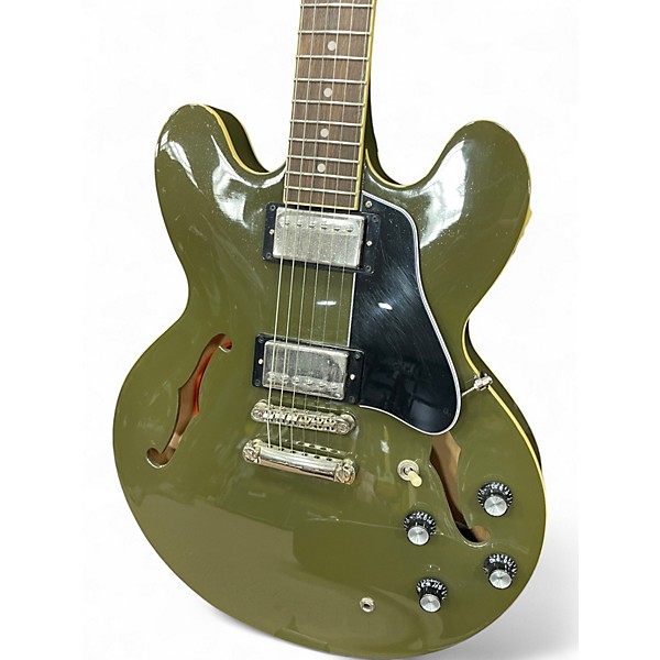 Used Epiphone ES335 Inverness Green Hollow Body Electric Guitar
