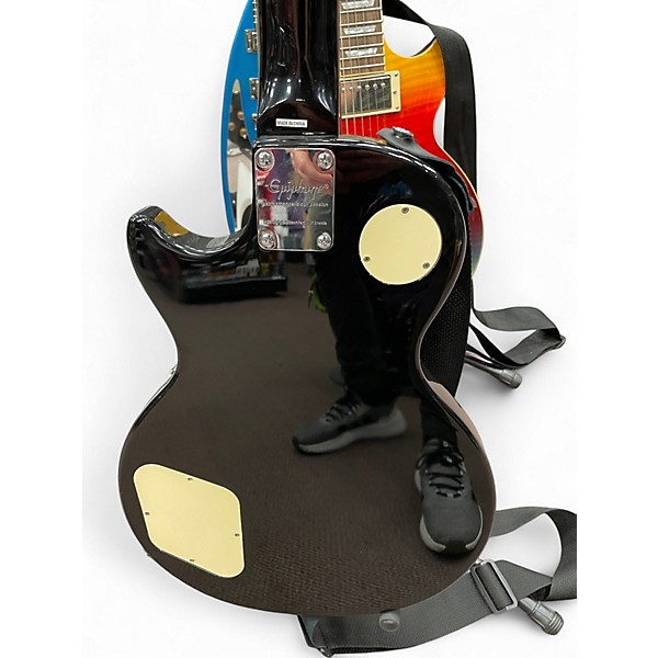 Used Epiphone Les Paul 100 Bolt On Black Solid Body Electric Guitar