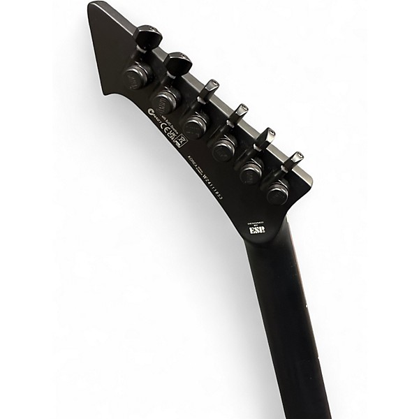 Used ESP LTD James Hetfield Snakebyte Flat Black Solid Body Electric Guitar