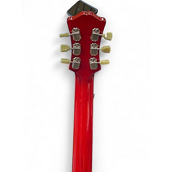 Used Eastman T386RD Red Hollow Body Electric Guitar