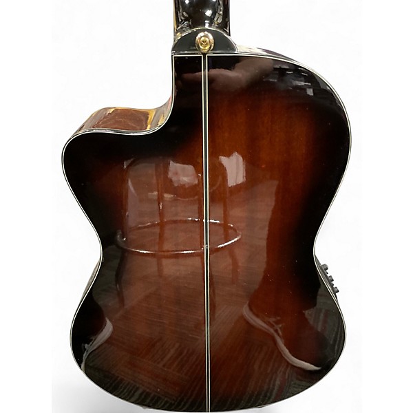 Used Ibanez GA35CE Natural Classical Acoustic Electric Guitar