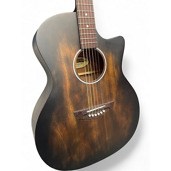 Used D'Angelico  Premier Gramercy CS AGED TRANS BLACK Acoustic Electric Guitar