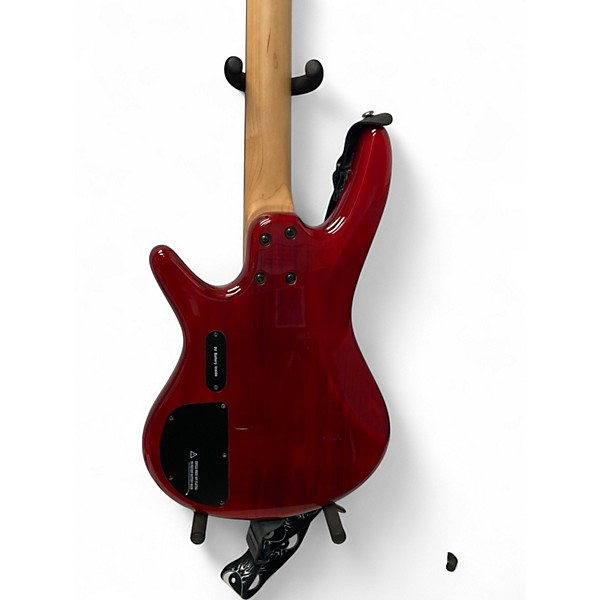 Used Ibanez GSR200 Red Electric Bass Guitar