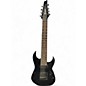 Used Ibanez RG8 8 String Black Solid Body Electric Guitar thumbnail