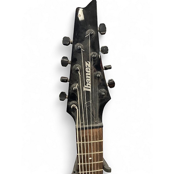 Used Ibanez RG8 8 String Black Solid Body Electric Guitar