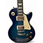 Used Epiphone Les Paul Standard Pro Trans Blue Solid Body Electric Guitar thumbnail
