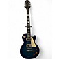Used Epiphone Les Paul Standard Pro Trans Blue Solid Body Electric Guitar