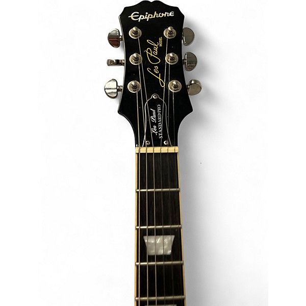 Used Epiphone Les Paul Standard Pro Trans Blue Solid Body Electric Guitar