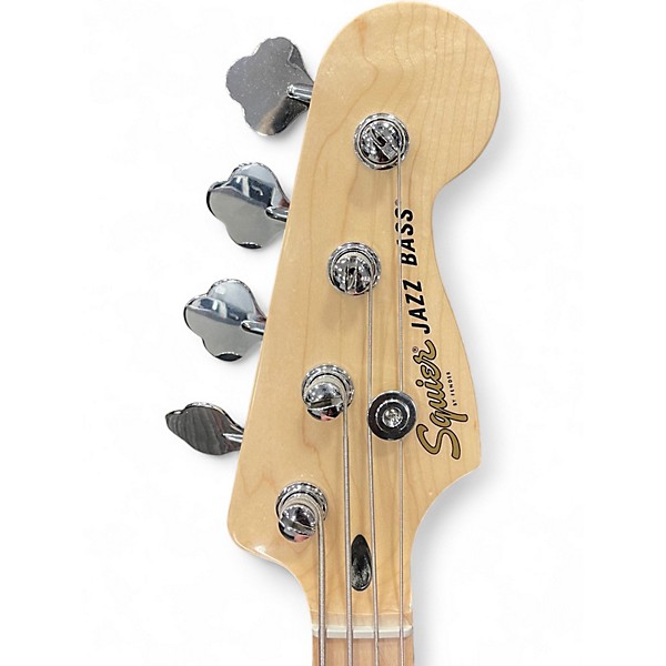 Used 2025 Squier Affinity Jazz Bass 3 Color Sunburst Electric Bass Guitar