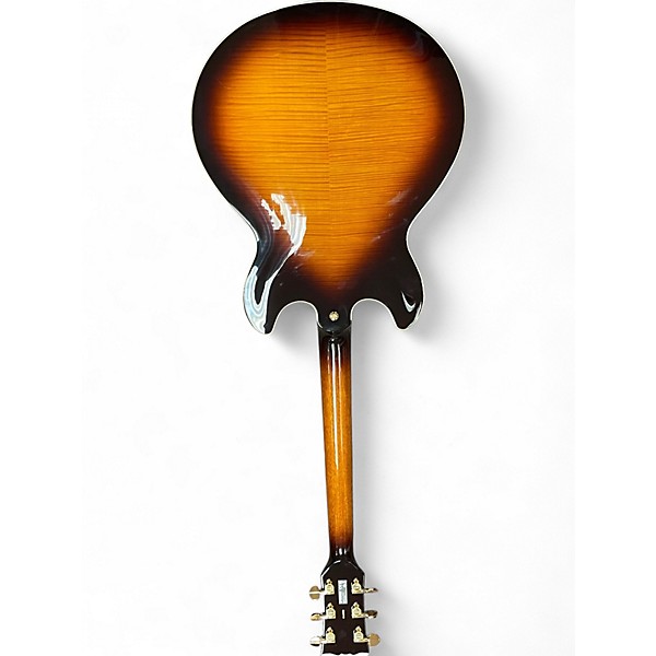 Used Yamaha SA2200 SUNBURST Hollow Body Electric Guitar