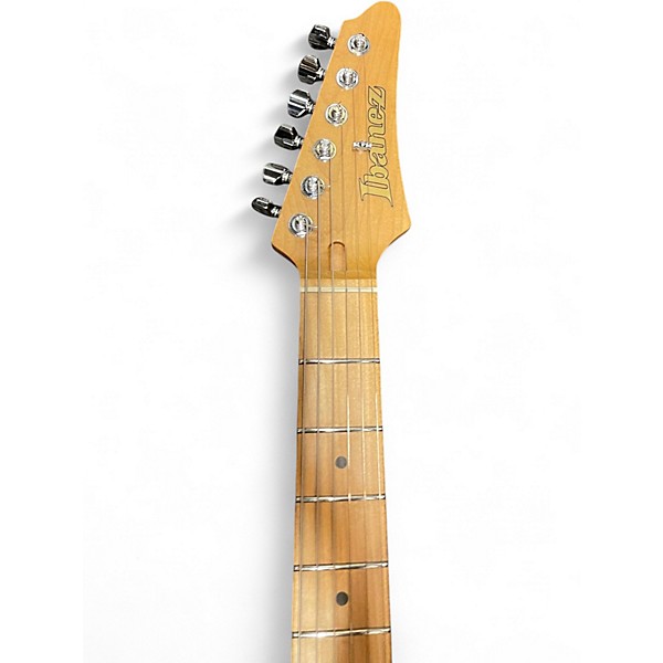 Used Ibanez AZ224F Tiger Eye Solid Body Electric Guitar
