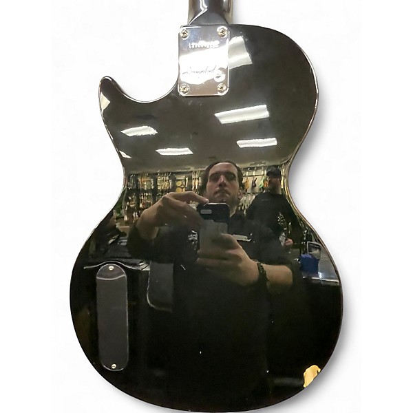 Used Epiphone  les paul jr Black Solid Body Electric Guitar