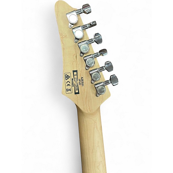 Used Ibanez AZES31 IVORY Solid Body Electric Guitar