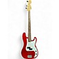 Used Squier Affinity Precision Bass RED Electric Bass Guitar thumbnail