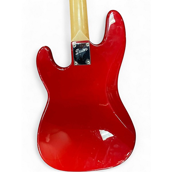 Used Squier Affinity Precision Bass RED Electric Bass Guitar