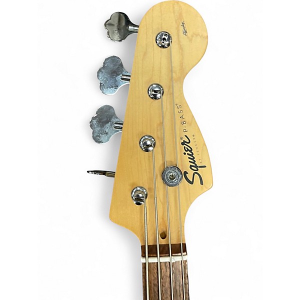 Used Squier Affinity Precision Bass RED Electric Bass Guitar