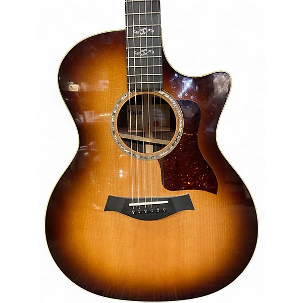 Used Taylor 414CER V-Class 2 Color Sunburst Acoustic Electric Guitar
