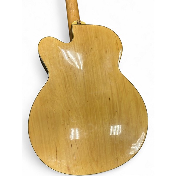 Used Oscar Schmidt OE40N Natural Hollow Body Electric Guitar