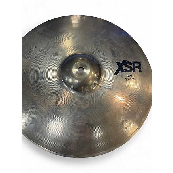 Used SABIAN 14in XSR HI-HAT PAIR Cymbal