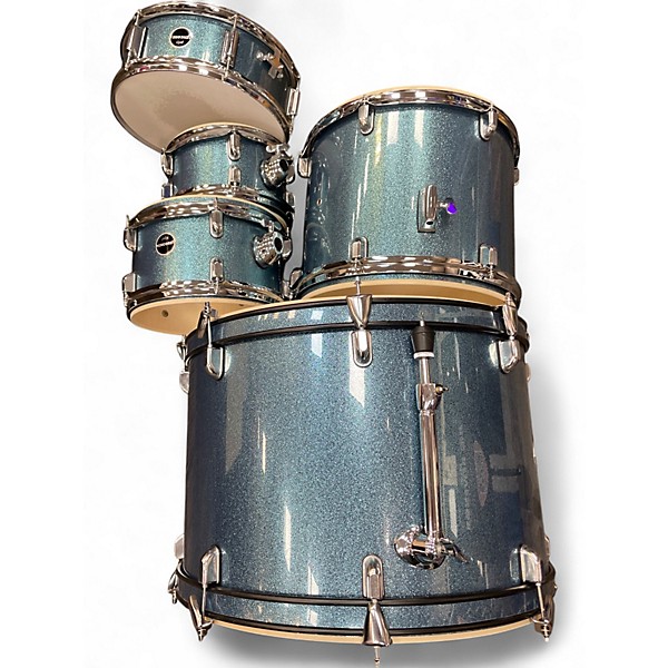 Used 2020 Pdp 5 Piece ENCORE Blue Drum Kit
