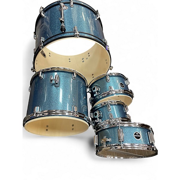 Used 2020 Pdp 5 Piece ENCORE Blue Drum Kit