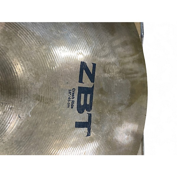 Used Zildjian 18in Crash Ride Cymbal