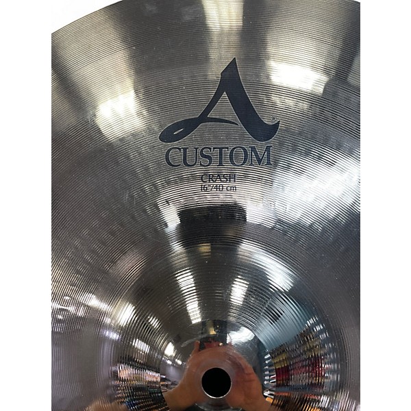 Used Zildjian 16in A Custom Crash Cymbal