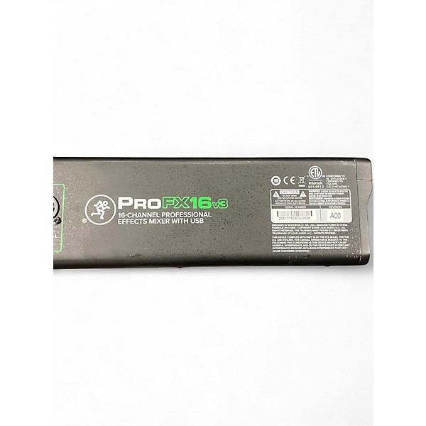 Used Mackie PROFX16V3 Unpowered Mixer