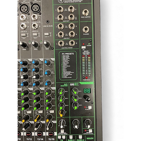 Used Mackie PROFX16V3 Unpowered Mixer