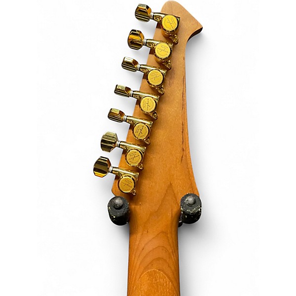 Used Spira S-407 Black Solid Body Electric Guitar