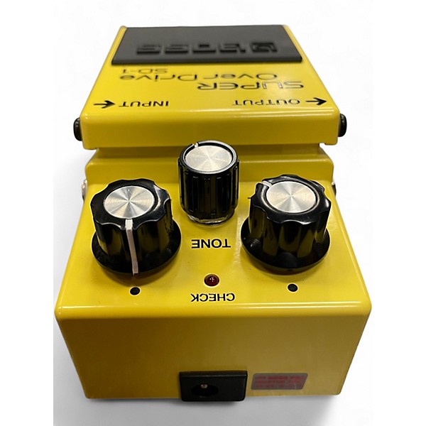Used BOSS SD1 Super Overdrive Effect Pedal