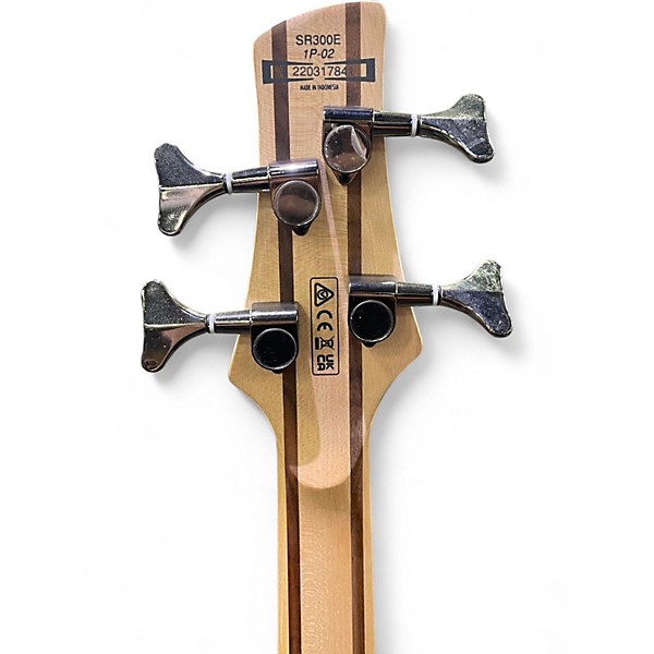 Used Squier Affinity Jazz Bass Charcoal Frost Metallic Electric Bass Guitar