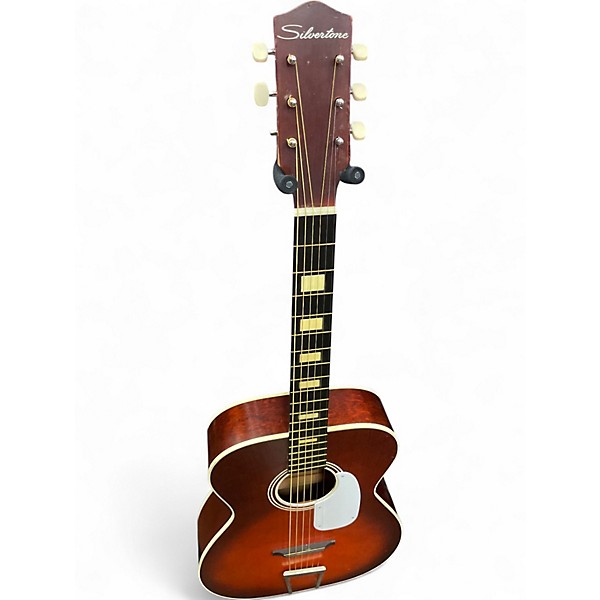 Used Silver Tone F65b Tobacco Acoustic Guitar