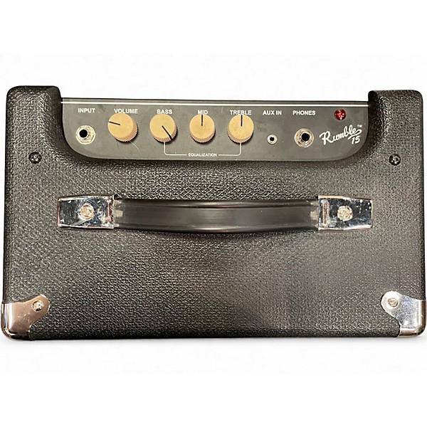 Used Fender Rumble 15 15W 1X8 Bass Combo Amp