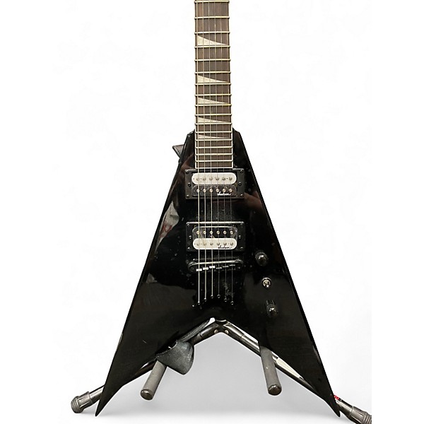 Used Jackson JS32 King V Black Solid Body Electric Guitar