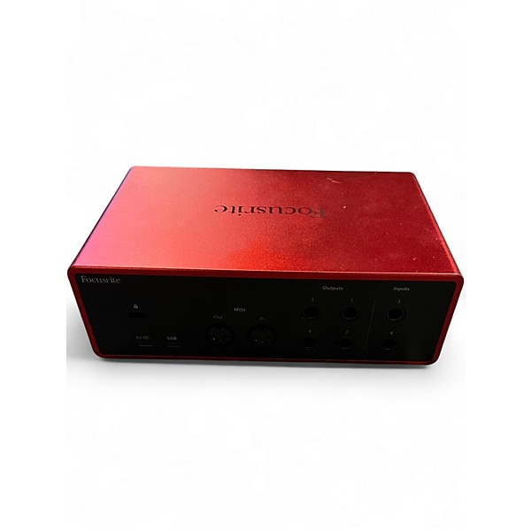 Used Focusrite Scarlett 4i4 gen 4 Audio Interface