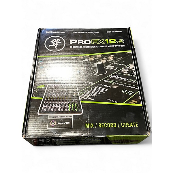 Used Mackie PROFX12 Unpowered Mixer