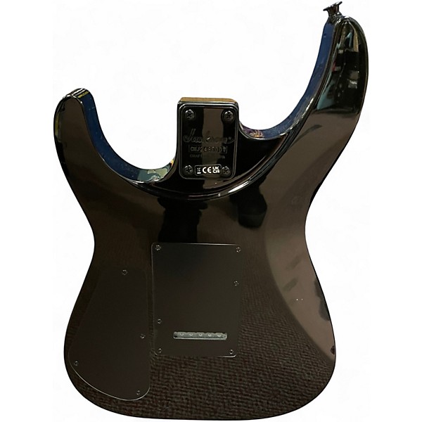 Used Jackson JS20 DKQ 2PT  Transparent Blue Solid Body Electric Guitar