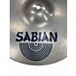 Used SABIAN 16in XS20 Rock Crash Cymbal